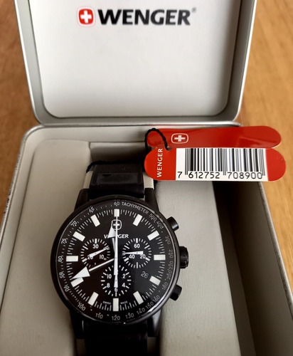 Reloj Wenger 70890 Cronografo. Swiss Made. Original. Usado. 