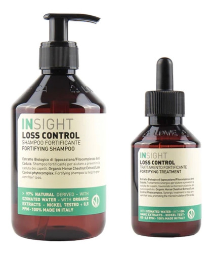 Insight Loss Control Shampoo 400 & Trat Fortificante 100ml