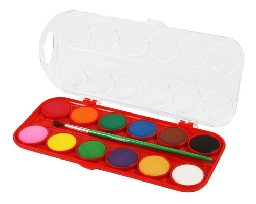 Kit Arte Lienzo, Acuarelas Y Crayones Acuarelables Simball