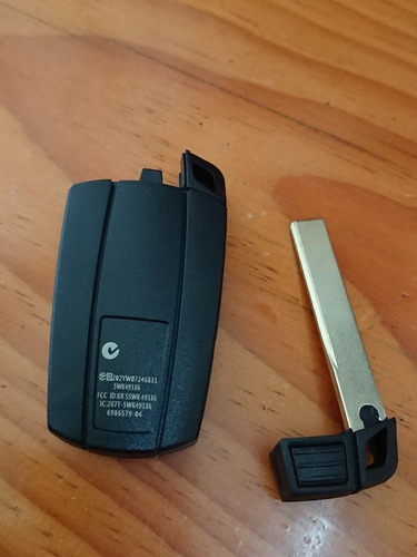 Imagen 4 de 6 de Llave Carcasa Bmw Cas 3 Serie 1 3 5 7 2006 2009 2010 2012
