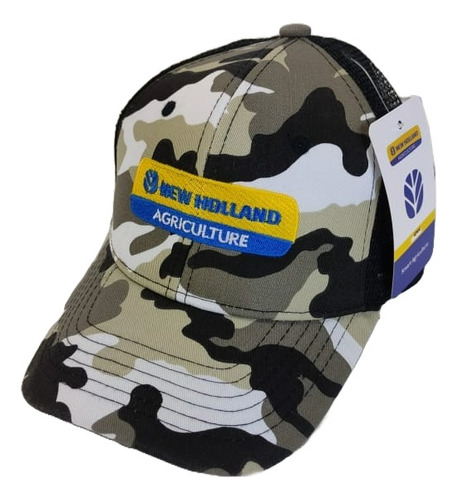 Gorra New Holland Agriculture Camuflaje Malla Gnew-004cam