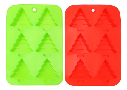 Molde De Silicona Para Tartas Con Forma De Árbol De Navidad