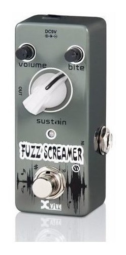 Pedal De Efecto Fuzz Screamer Xvive V4 Guitarra Electrica