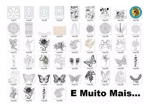 Luminárias + De 500 Moldes P/ Luminárias Em Pvc Frt Grátis