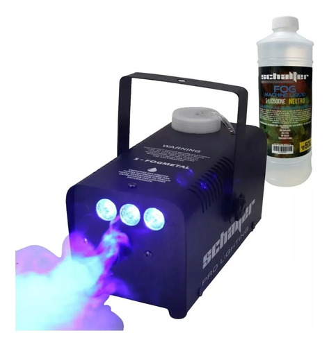 Maquina Caja Humo 500w Led Inalambrica Y Alambrica 500ml Msi