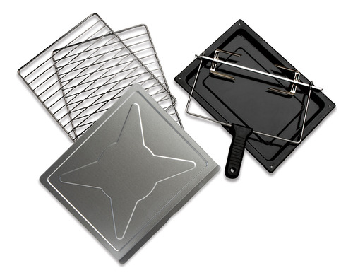 Horno Tostador, Rostizador Giratorio Hb Plata