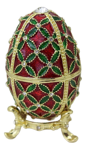 Caja De Baratija Con Forma De Huevo De Pascua, Figura