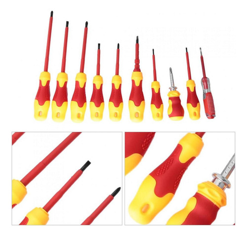 Ranura For Destornillador Con Aislamiento De Electricista M