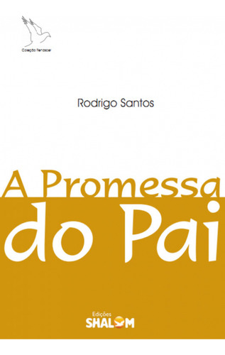 Promessa Do Pai, A, De Santos, Rodrigo. Editorial Shalom Edicoes, Capa Mole, Edição 1 Em Português