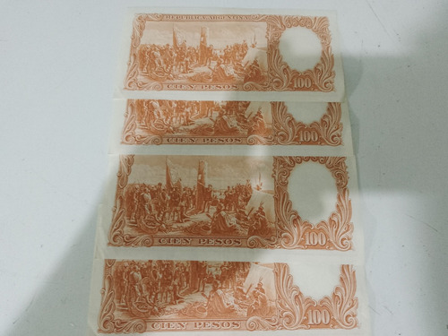 Billete Antiguo De 100 Pesos M/n,sin Circular (Usado)