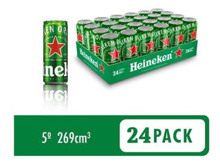 Shop online:  Cerveza Heineken Lata 269 ml (24 pack)