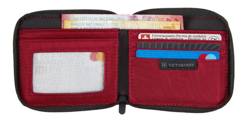 Imagen 5 de 6 de Cartera Ext Zip Around Rojo Rfid Victorinox