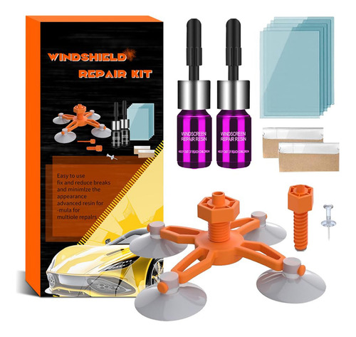 Kit De Reparación De Parabrisas Para Reparar Astillas De Coc