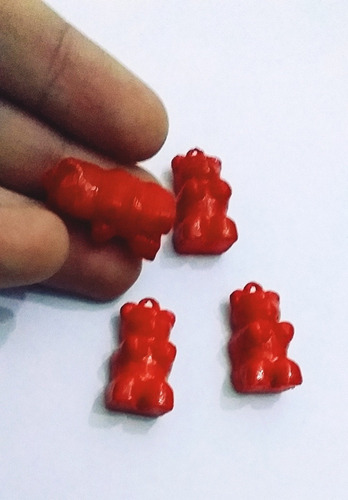 4 Dijes Osos Ositos Gominolas Para Colgar