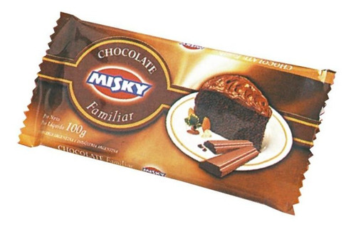 Pack X 60 Unid Choctaza   100 Gr Misky Chocolates Para Taza