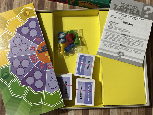 Jogo Clube Grow + Jogo Rápido + Com Que Letra? (Usado)