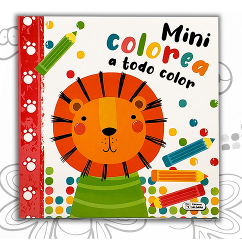 4 Mini Libros Para Colorear Colorea A Todo Color Infantil