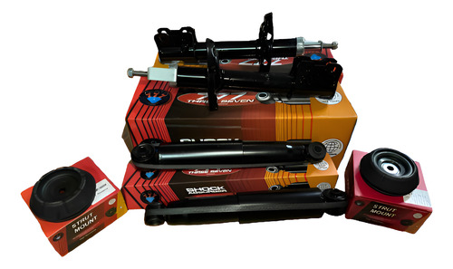 4 Amortiguadores Con Bases Tornado 1.8 2012 13 14 15 16 A 20