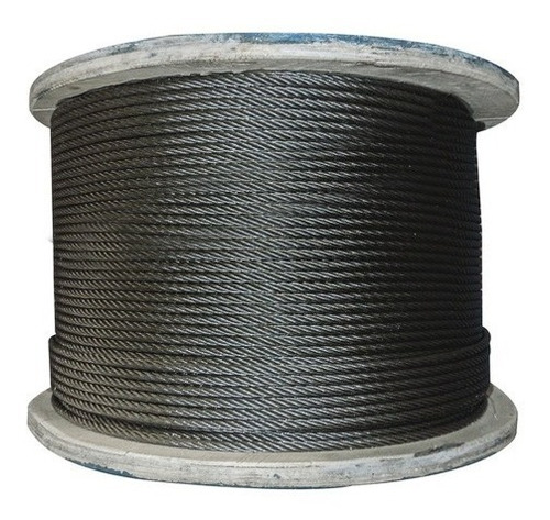 Cable Guaya Alma Fibra Alquitranado 3/16 (4.5mm) X 1000 Mts