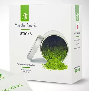 48 Sobres Matcha Té Verde Japonés Polvo Sticks Envío Bajo