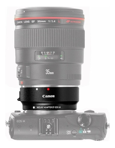 Canon Adaptador Para Lentes Ef-eos M Para M50 Y M50 Ii