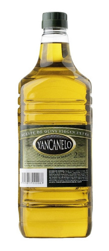 Aceite De Oliva Extra Virgen Yancanelo Bidón 2 Litros X 1 U