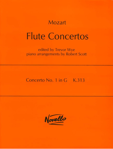 Libro:  Mozart Flute Concerto No.1 In G, K.313