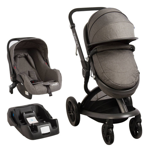 Coche Travel System Quantum Gris Bebesit