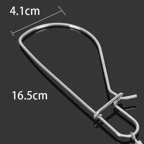 3 Kit Completo De Pesca En Acero Inoxidable Con De 5m