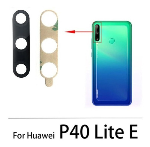 Luna Lente Vidrio Camara Trasera Huawei P40 Lite E Repuesto