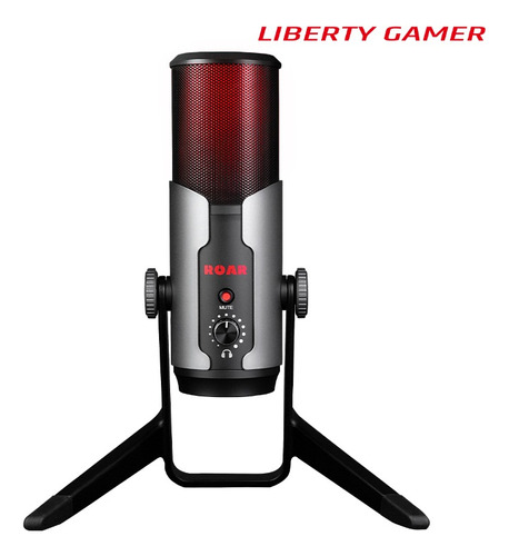 Micrófono De Condensador Usb Takstar Liberty Gamer Roar