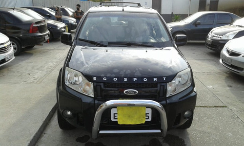 Ford Ecosport Xlt 1.6 Flex Ma 2009 120.000 Km Preto 5 Portas