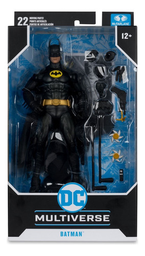 Dc Multiverse Theatrical Batman 1989 7-inch Scale (Usado)