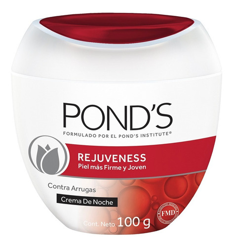 Crema Facial De Noche Pond's Rejuveness Contra Arrugas 100g Tipo de piel Mixta