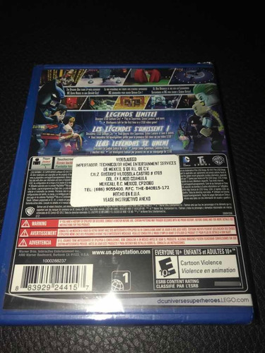 Videojuego Lego Batman 2 Dc Súper Héroes Para Psvita (Usado)
