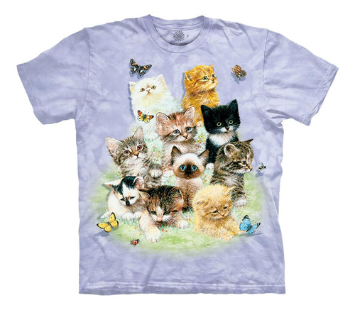 10 Gatos Camiseta Unisex | Premium, Teñida Mano | Cami...