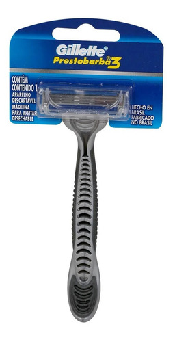 Máquina De Afeitar Gillette Prestobarba3 X 1 Unidad