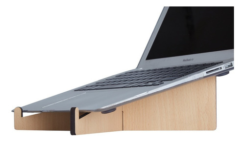 Imagen 3 de 3 de 10 Soporte Mdf Base Portátil Notebook Laptop Porta Celular