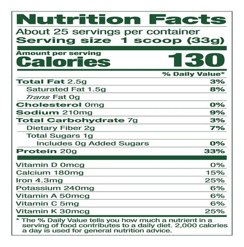 Proteína de chocolate en polvo Vega Protein & Greens 900 g