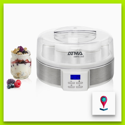 Atma Ym3010p Yogurtera 7 Porciones Timer Digital