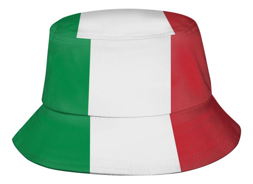 Lindo Italia Bandera Italiana Sombrero De Cubo Italiano Unis