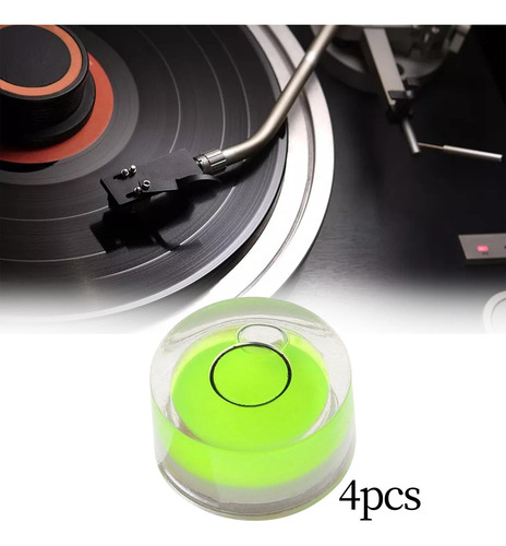 3 X 4 Uds Accesorio Audiófilo Tocadiscos Tocadiscos