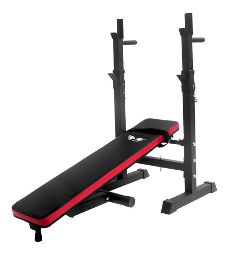Imagen 7 de 7 de Banco Plano Con Soporte Para Barra, Plegable Envio Gratis !!