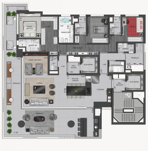Imagem 16 de 19 de Apartamento À Venda No Bairro Vila Nova Conceição - São Paulo/sp - O-1236-4889