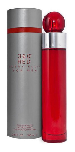 Perry Ellis 360º Red Eau De Toilette 100 ml Para Hombre