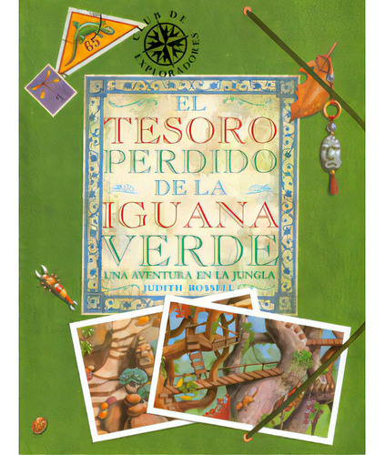 El Tesoro Perdido De La Iguana Verde. Una Aventura En La Ju, De Judith Rossell. Serie 8496154193, Vol. 1. Editorial Promolibro, Tapa Blanda, Edición 2002 En Español, 2002