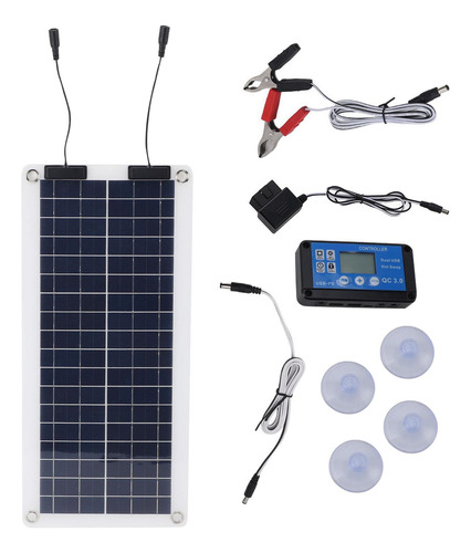 Cargador Solar De Goteo Cargador De Batería Solar Para Autom