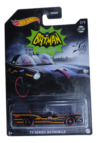 Hot Wheels Coleccion Batman Tv Series Batmobile Importado