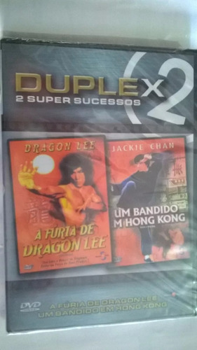 Dvd Duplex A Fúria Do Dragão / Um Bandido Em Hong Kong