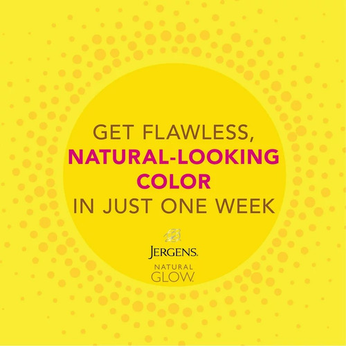 Jergens Humectante Piel Húmeda Natural Glow Medio A Broncead